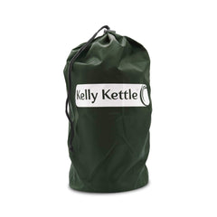 Kelly Kettle Scout with whistle stopper enhances safety while boiling water outdoors.