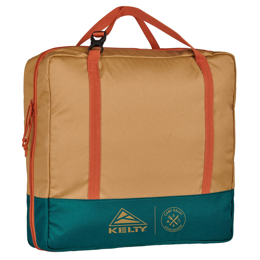 Kelty Camp Galley shows multiple pockets and compartments for organized outdoor cooking.
