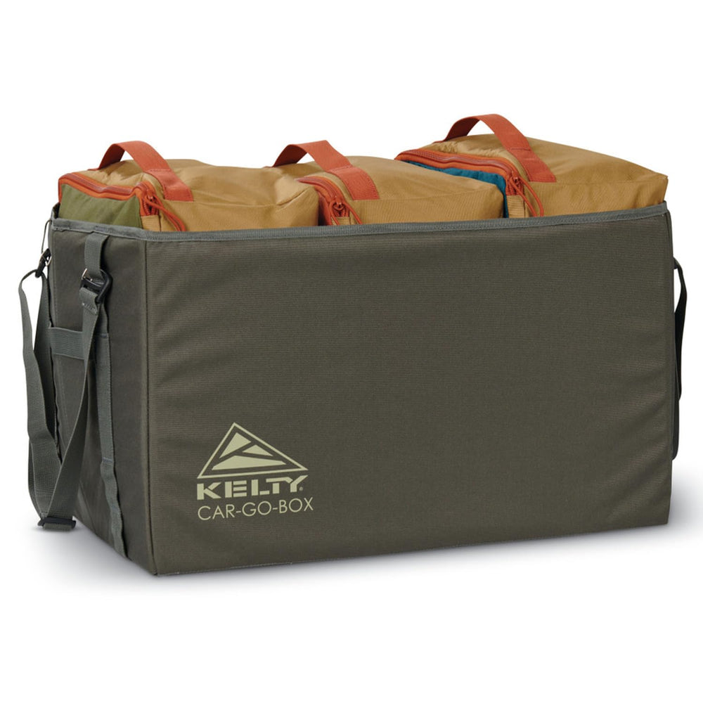 Kelty CAR-GO-Box color-coded pods organize gear for quick access during road trips