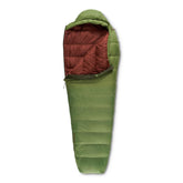 Kelty Cosmic 40 F sleeping bag packed in a stuff sack for travel comfort