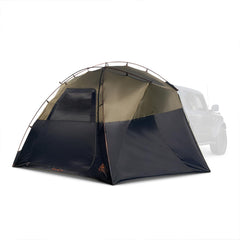 Kelty Highroads shelter rear view for easy vehicle mount and quick setup.