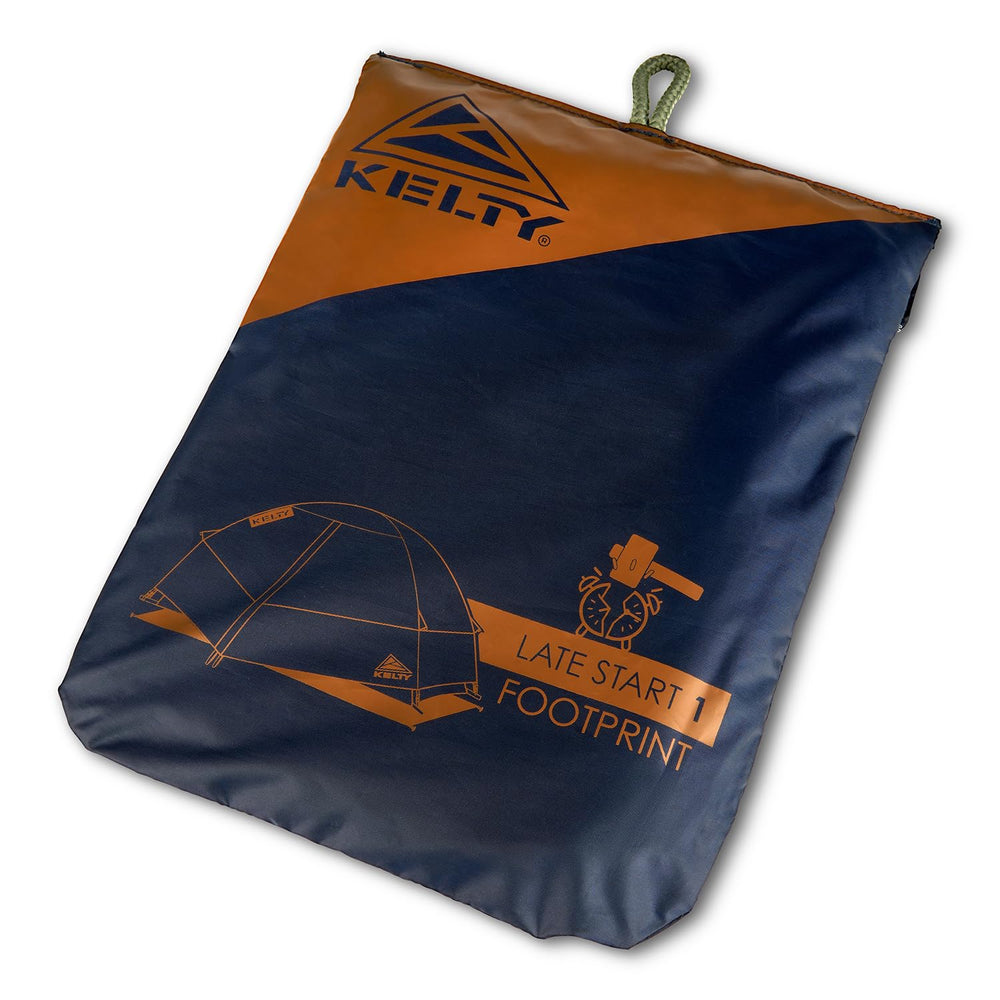 Kelty Late Start footprint under-tent protects the tent floor from abrasions and moisture.