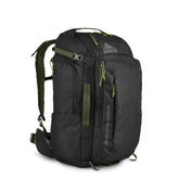 Kelty Redwing Traveler with wide U-zip opening for easy packing and quick access.