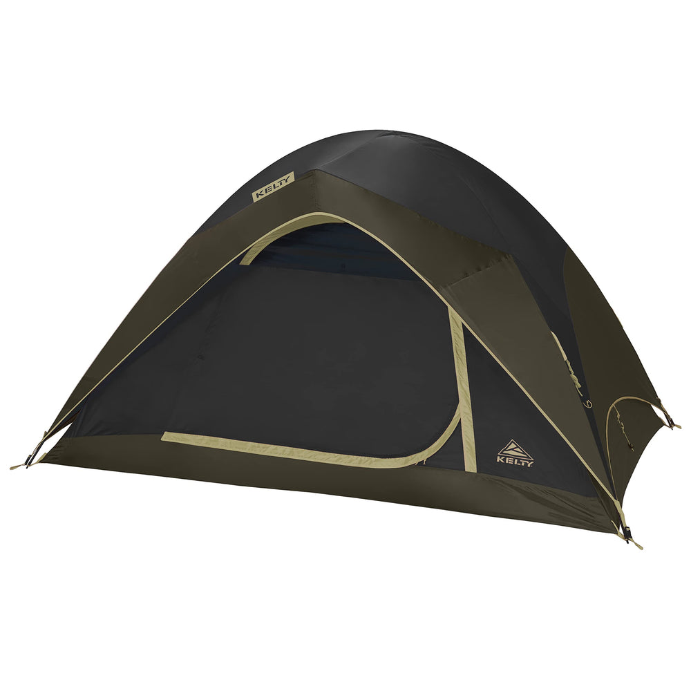 Kelty Timeout 6 front view showing roomy family tent for camping