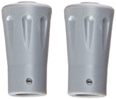Kelty trekking pole rubber tip on concrete provides non-marking grip for outdoor paths