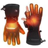 KEMIMOTO Heated Gloves Winter size L - full front view