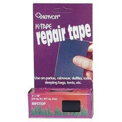 Kenyon K-Tape repair tape for ripstop in royal helps fix tents and gear.