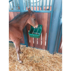 KERBL Concentrated Feeder for Foals with removable metal rods, flexible setup.