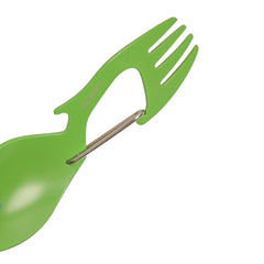 Kershaw Green Ration scratch-resistant coating protects the utensil