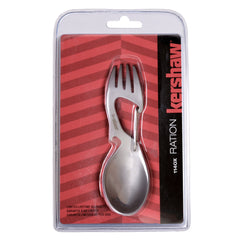 Kershaw Ration Utensil built-in bottle opener for quick drinks