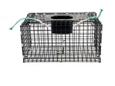 Ketcham Supply Green Crab Trap front view with PVC-coated mesh for durable, easy handling