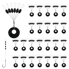 Bulk pack of 1200 bobber stops with rings