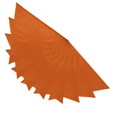 KHAMPA Blaze Orange safety panel attached to a hunting blind for high visibility