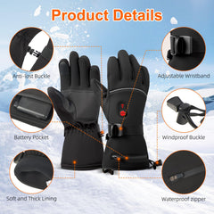 Kibuhain heating element close-up shows rapid warmth across the hand.