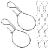 KICHOUSE 10-pack angling buckles for durable, quick-lock line management.