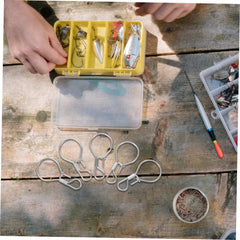 KICHOUSE saltwater stainless snaps ideal for versatile fishing lines.