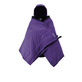 Kijaro Kubie insulated poncho keeps you warm during cool outdoor days.