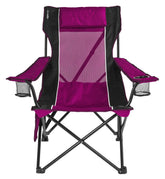 Kijaro Sling Folding Chair with cup holder for easy drink access at outdoor events
