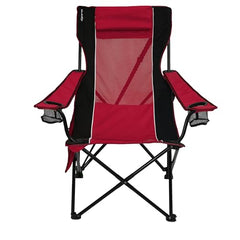 Kijaro Sling folding chair detachable pillow adds comfort on camping trips