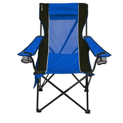 Kijaro Sling folding chair with detachable pillow supports comfort on camping trips.