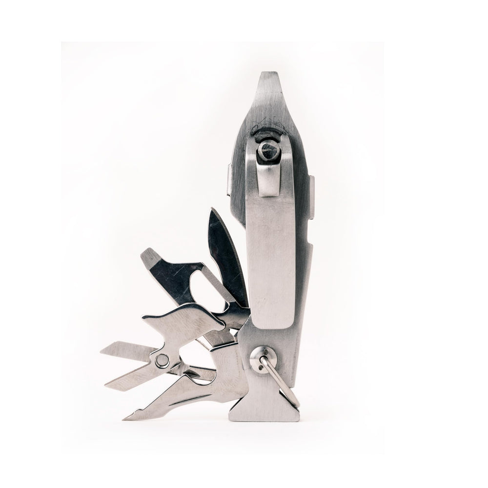 Kikkerland Fishing Multi Tool with all components unfolded