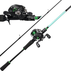 Kilitn 6 ft green baitcast rod and reel combo