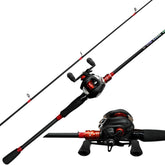 Kilitn fishing rod and reel combo in a 6ft 2-piece setup for versatile freshwater casting.
