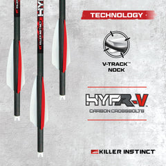 Killer Instinct bolt inner diameter 0.300 inches ensures precise fit.