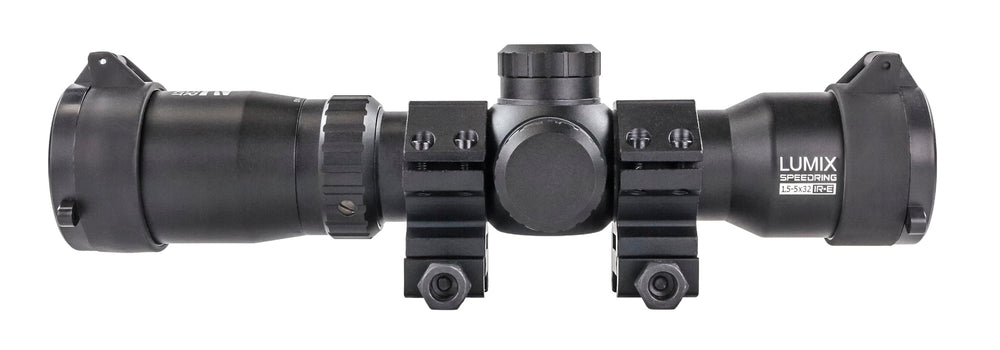 Killer Instinct Lumix Speedring overview showing rugged aluminum chassis with stealth matte finish