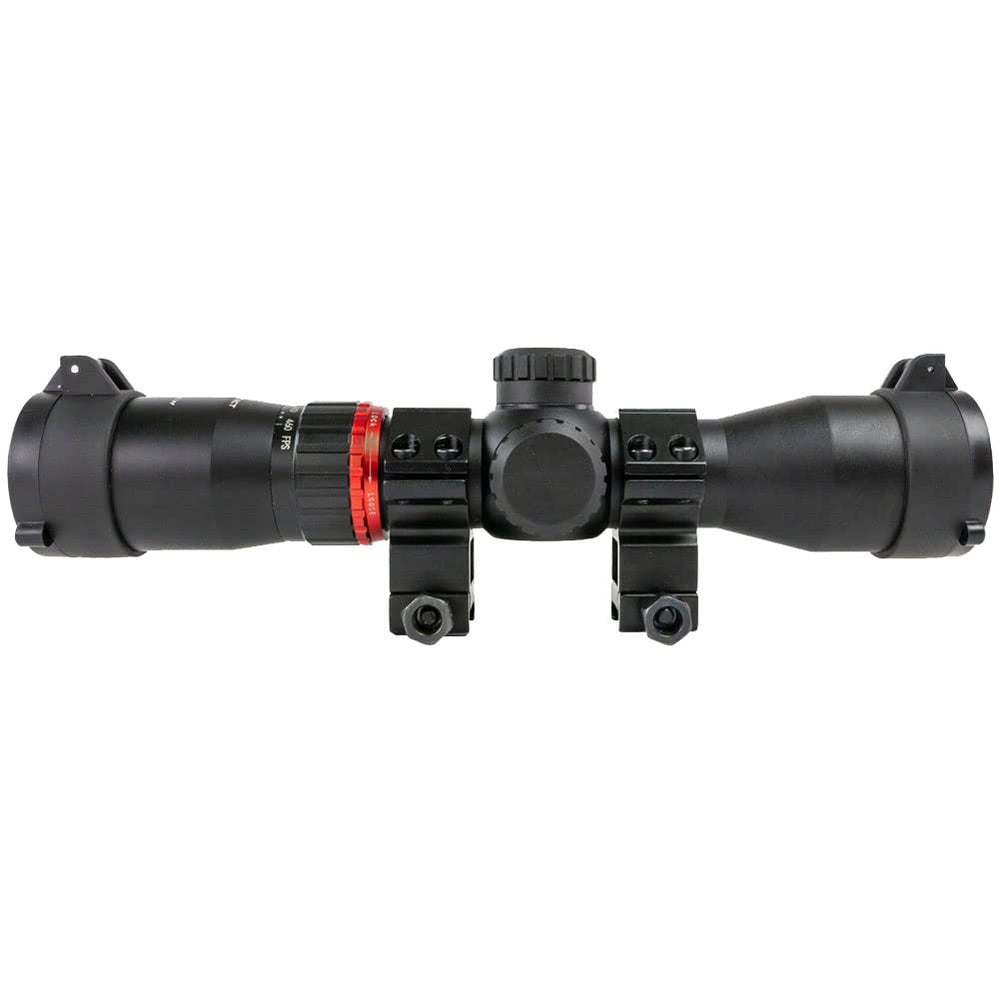 Killer Instinct Max View 2-7x36 front lens captures more light for clear dawn hunting