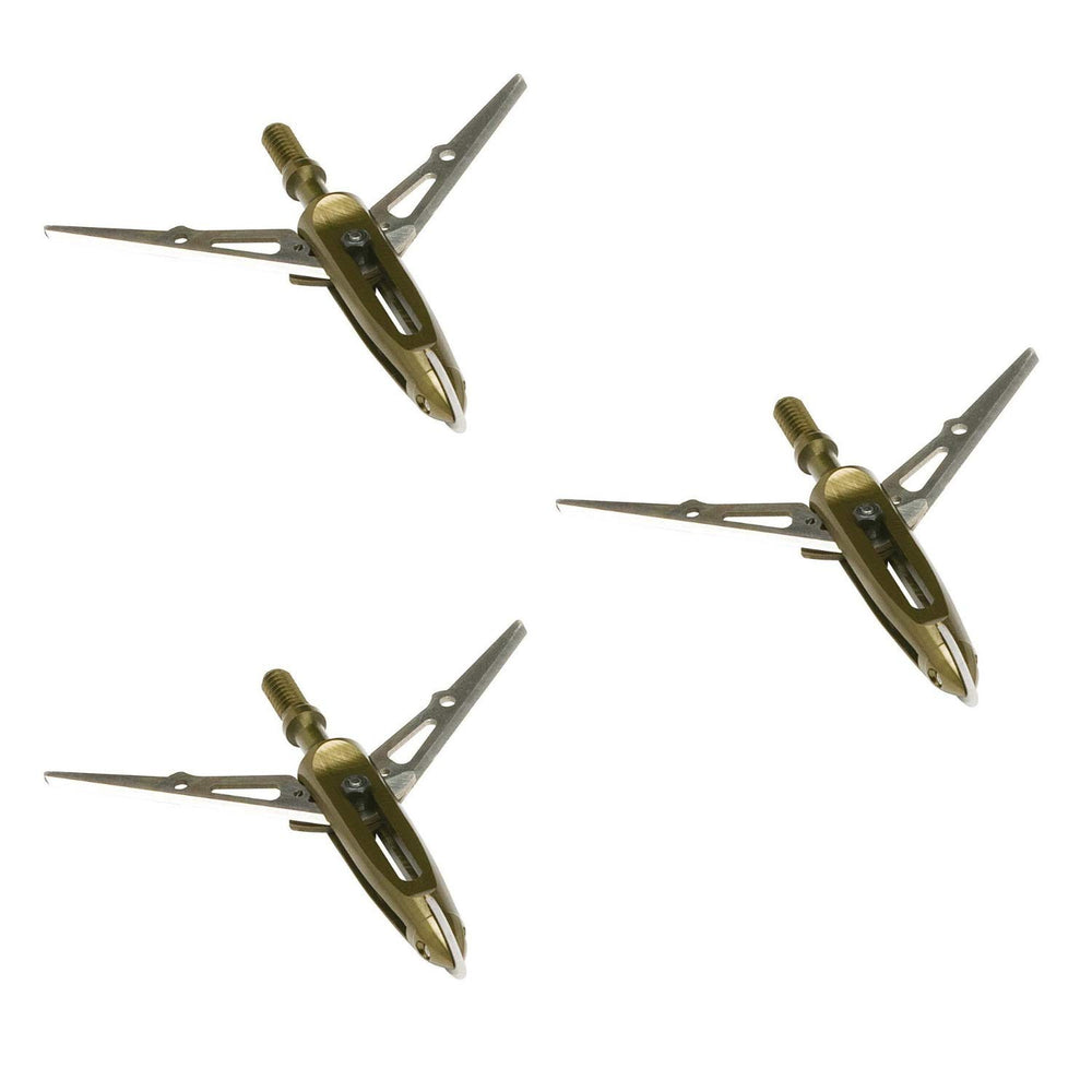 Killzone Maxx 2-blade mechanical broadheads with 2-3 inch cutting diameter