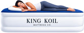 King Koil Luxury Queen Air Mattress—pillow-top, plush comfort for guests