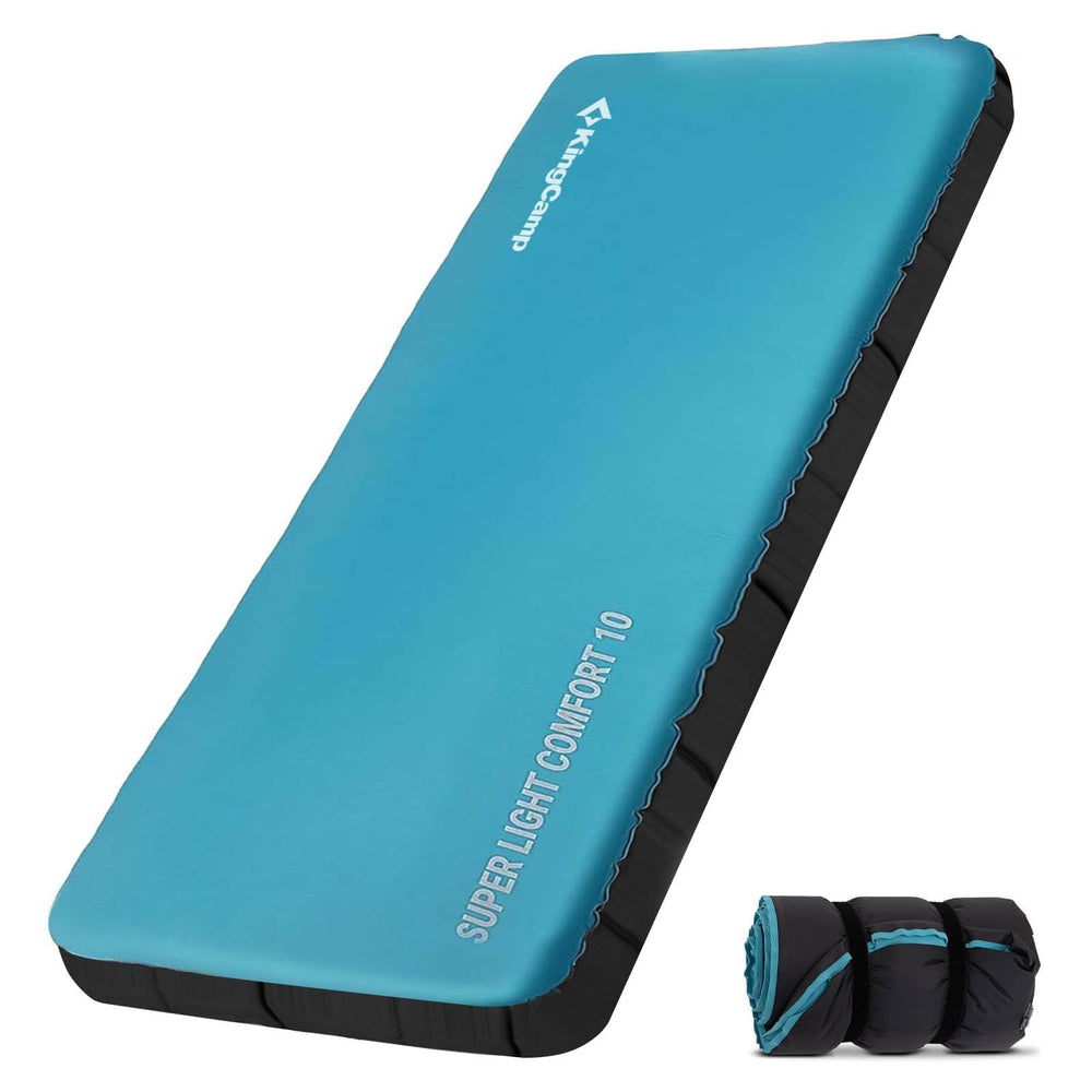 KingCamp Air & Foam Sleeping Pad front view for portable outdoor comfort