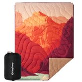 KingCamp large camping blanket folded for warm on-the-go comfort