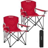 KingCamp oversized chair with ample-space for relaxed outdoor seating.