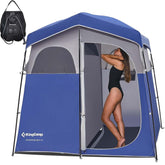 KingCamp shower tent front view illustrating portable privacy for camping