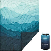 KingCamp ultralight blanket fully spread for outdoor warmth