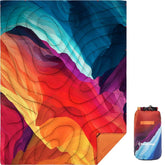 KingCamp Ultralight Blanket packed in its stuff sack for travel warmth