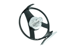 Kingfisher Big Blackfoot Reel drag-in-action demonstrates precise, smooth engagement for control.