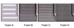 Dual-sided interior with fly storage compartments