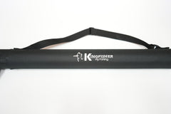 Cushioned reel pouch inside the rod case with soft lining