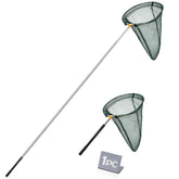 Kingrol butterfly net with 12-inch hoop and 20-inch depth