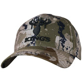 King's Camo Hunter Series hat with full camo for outdoor concealment and daily wear