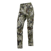 King's Camo KCL2104 Women's Hunter 2.0 Pant front view demonstrates flexible, lightweight stretch for active stalking.