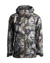 King's Camo XKG Windstorm Rain Jacket front view showing waterproof shell for rainy hunts.