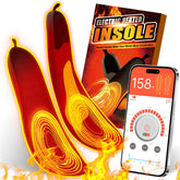 Kinlaner heated insoles with app control offer precise warmth for outdoor activities.