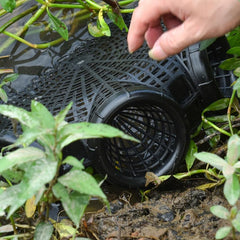 Kisangel lid constructed with sturdy materials for reliable outdoor use.