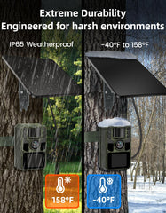 KJK 360-degree adjustable bracket for optimal sun exposure