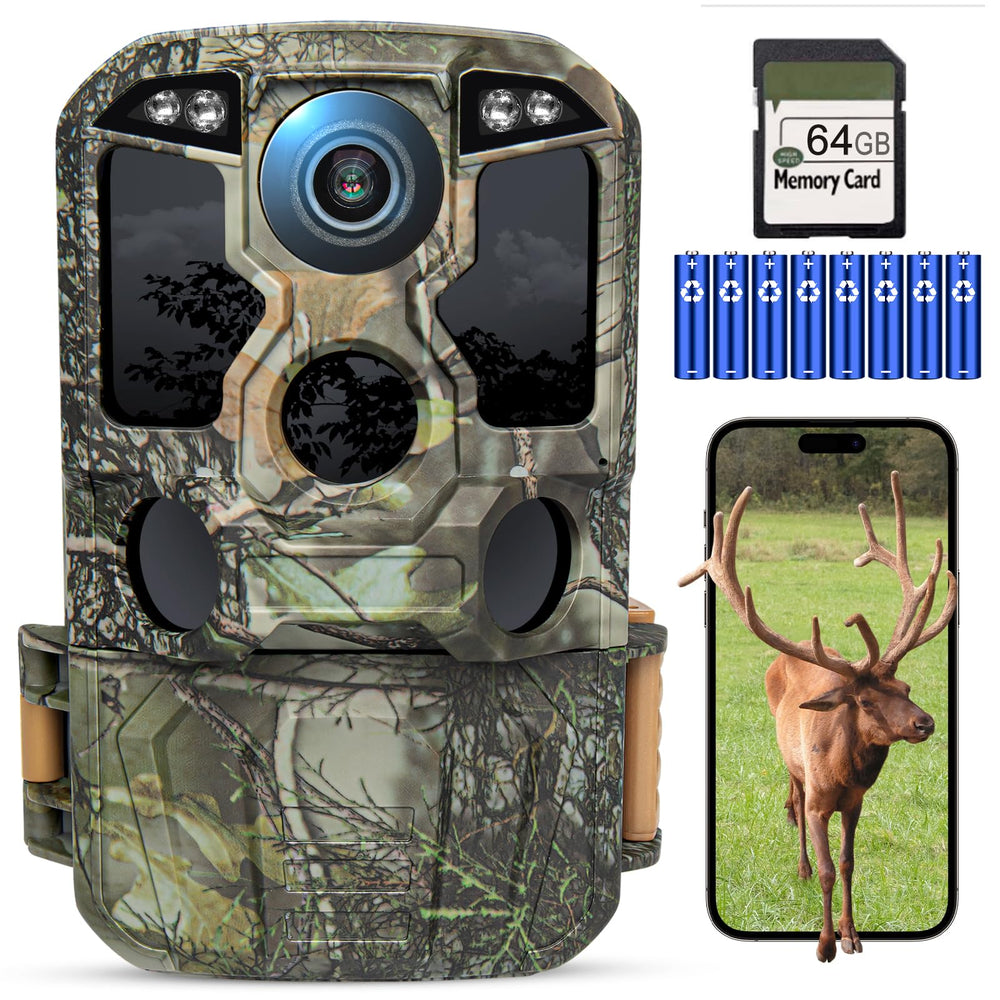 KJK Trail Camera app setup interface for easy wireless configuration.