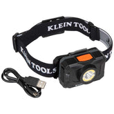 Klein Tools 56414 headlamp 800 lm spotlight for precise outdoor illumination.